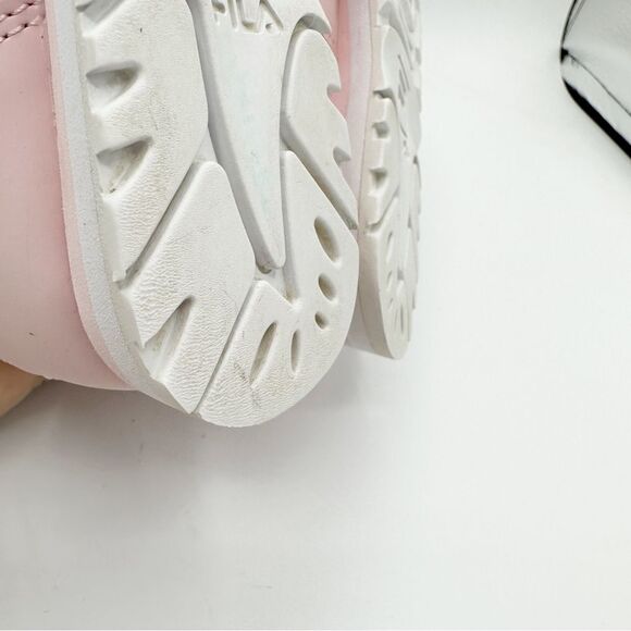 Fila Pink Toddler Athletic Trainers Sneakers Lace-up Low‎ Top Sz 12 - Picture 12 of 15